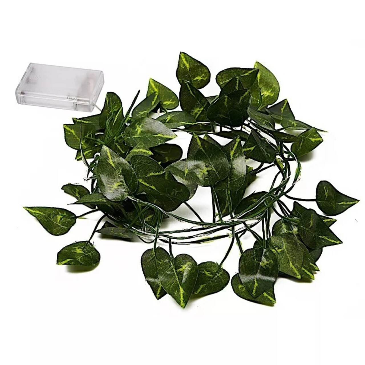 7 feet Green Leaves LED GARLAND Battery Operated Fairy Lights Party Centerpieces